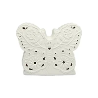 7.5" DIY LED Butterfly Ceramic Décor by Ashland®