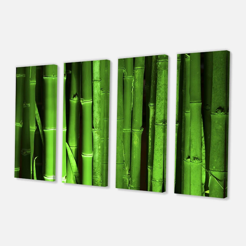 Designart - Green Bamboo Forest