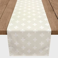 72" Swiss Cross Pattern Table Runner
