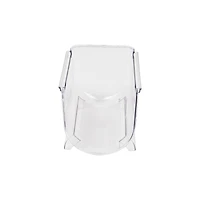 Mind Reader Clear Large 2 Liter Bottle Stackable Refrigerator Bin Storage Set