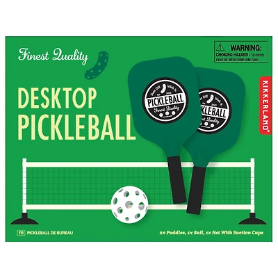 Kikkerland® Desktop Pickleball Game