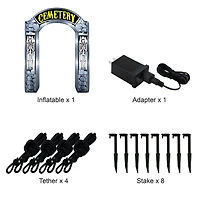 Occasions Airflowz 8ft. Inflatable Cemetery Archway