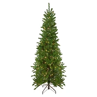 7.5ft. Pre-Lit Canadian Pine Artificial Christmas Tree, Clear Lights
