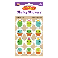 TREND Enterprises® Cactus Cuties, Citrus scent Scratch 'n Sniff Stinky Stickers®, 48 Per Pack, 6 Packs total of 288