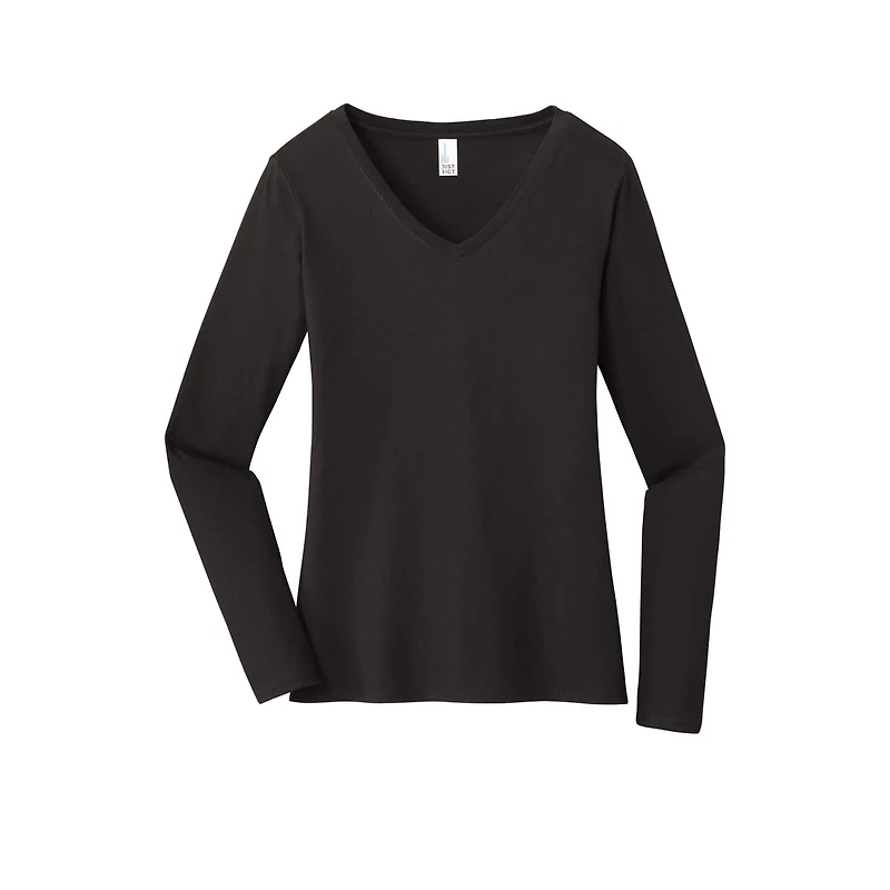 District® Very Important Tee® Long Sleeve V-Neck Women's T-Shirt