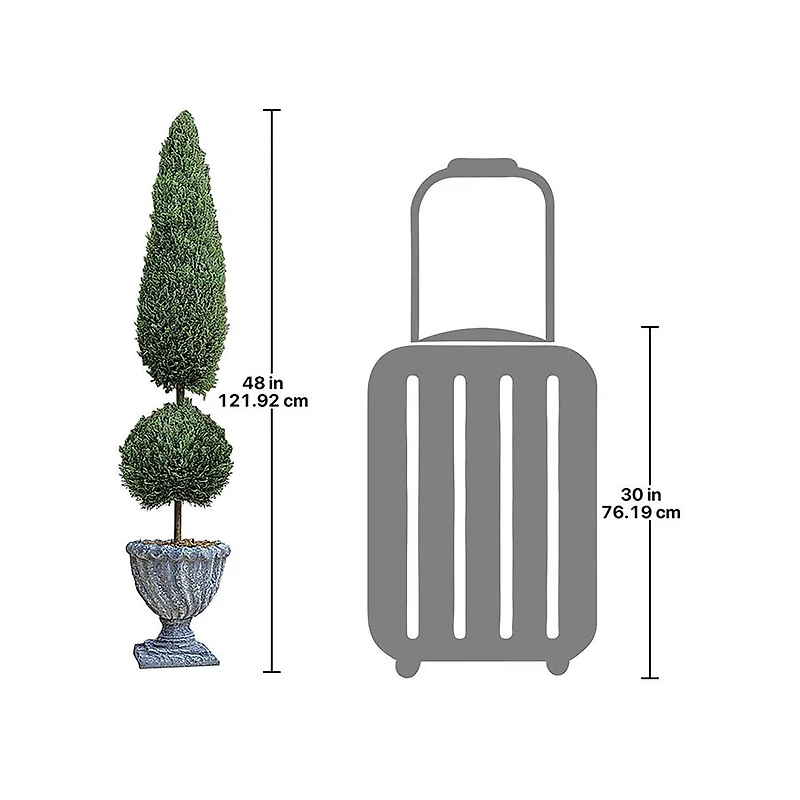 Design Toscano 4ft. Classic Topiary Tree