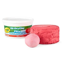 Crayola® 2.5lb. Red Air Dry Clay Tub