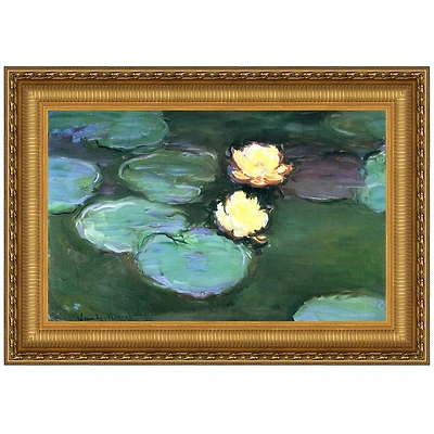 Design Toscano 17.7" Water Lilies 1898 Canvas Replica Painting