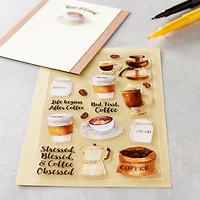 Coffee Themed Stickers by Recollections™
