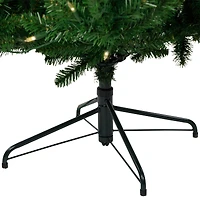 7.5ft. Pre-Lit Manchester Pine Instant Connect Artificial Christmas Tree, Dual LED Lights