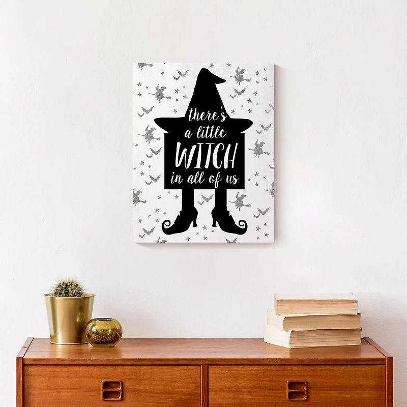 Witch In All Of Us Canvas Wall Art