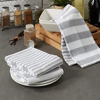 DII® Mineral Nautical Stripe Terry Dishtowels, 3ct.