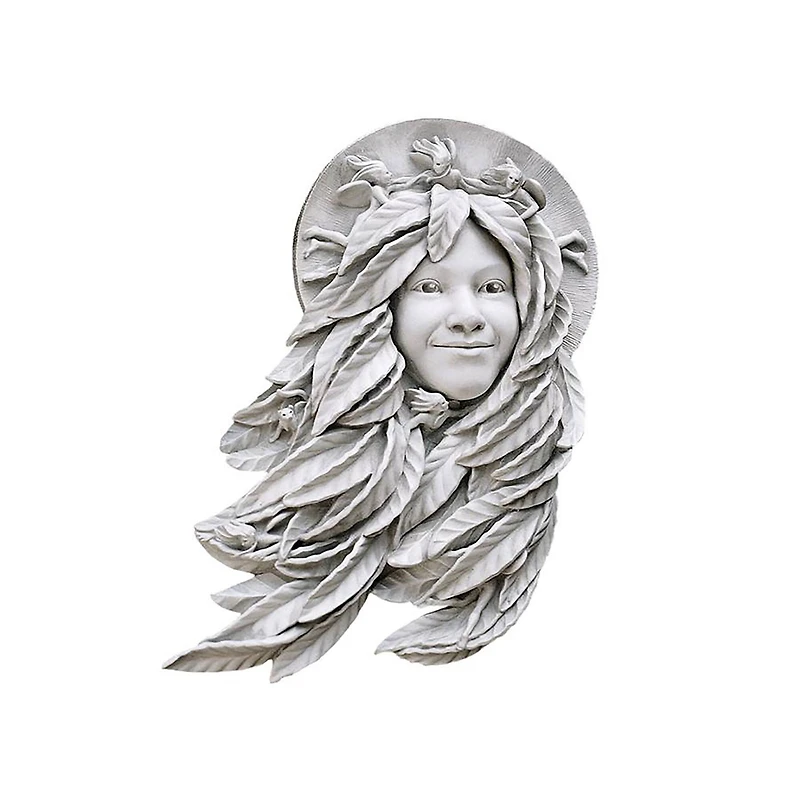 Design Toscano Daphne Laurel Goddess Green Woman Wall Sculpture