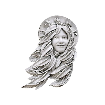 Design Toscano Daphne Laurel Goddess Green Woman Wall Sculpture