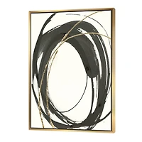 Designart - Gold Glamour Circle I