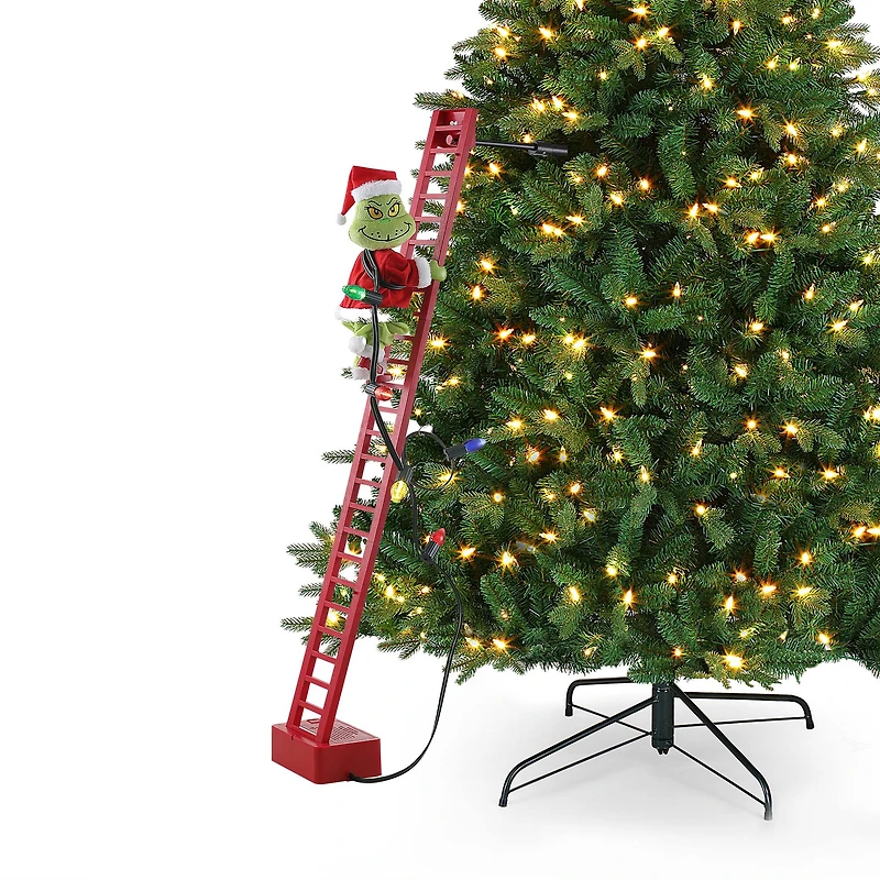 Mr. Christmas 40.5" Animated Ladder Climbing Grinch