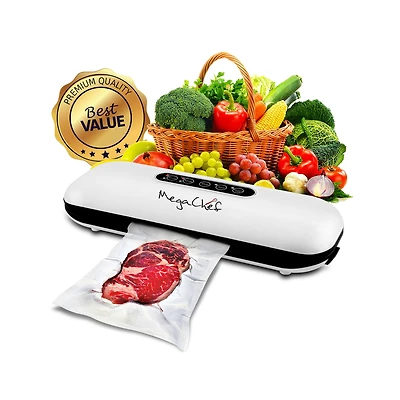 MegaChef Home Vacuum Sealer & Food Preserver with Extra Bags