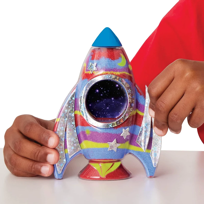 Creativity for Kids® Rocket Glow in the Dark Sand Art