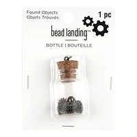 Found Objects Bottle with Gears by Bead Landing™