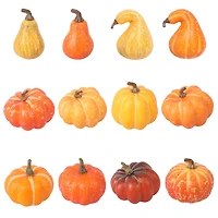 Orange & Cream Pumpkins & Gourds, 12ct. by Ashland®