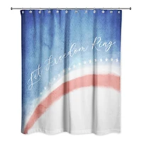 Let Freedom Ring Shower Curtain