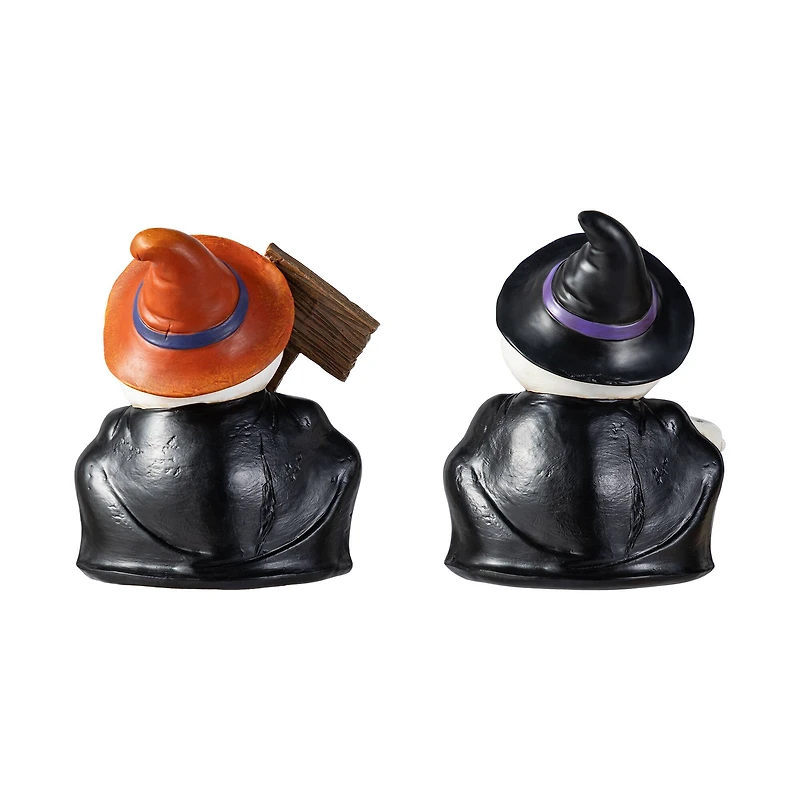 Glitzhome® 7"H Halloween Resin Skeleton Frogs Table Decor Set