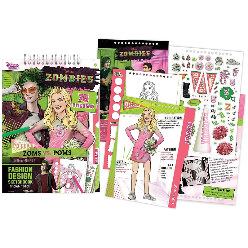 Make it Real™ Disney® Zombies Fashion Design Tracing Light Table