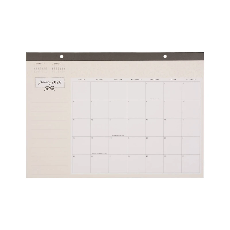 The Happy Planner® Modern Charm Small Desk Calendar