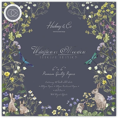 Craft Consortium Double-Sided Paper Pad 6" x 6" 40 ct. Wildflower Meadow