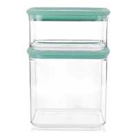 Martha Stewart Plastic Stackable Container Set with Lids