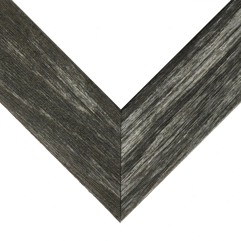 Frame USA Farmhouse Barnwood Charcoal Single Image Picture Frame