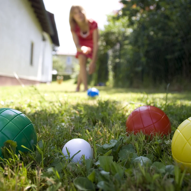 Toy Time Beginner Outdoor Bocce Ball Game Set