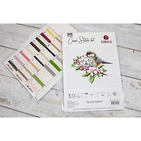 Luca-s The Tit On The Branch Counted Cross Stitch Kit
