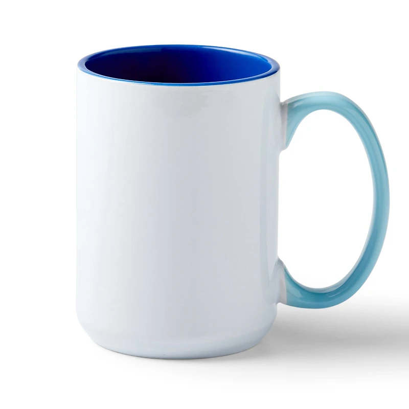 Cricut® 15oz. Ocean Beveled Ceramic Mug Blank