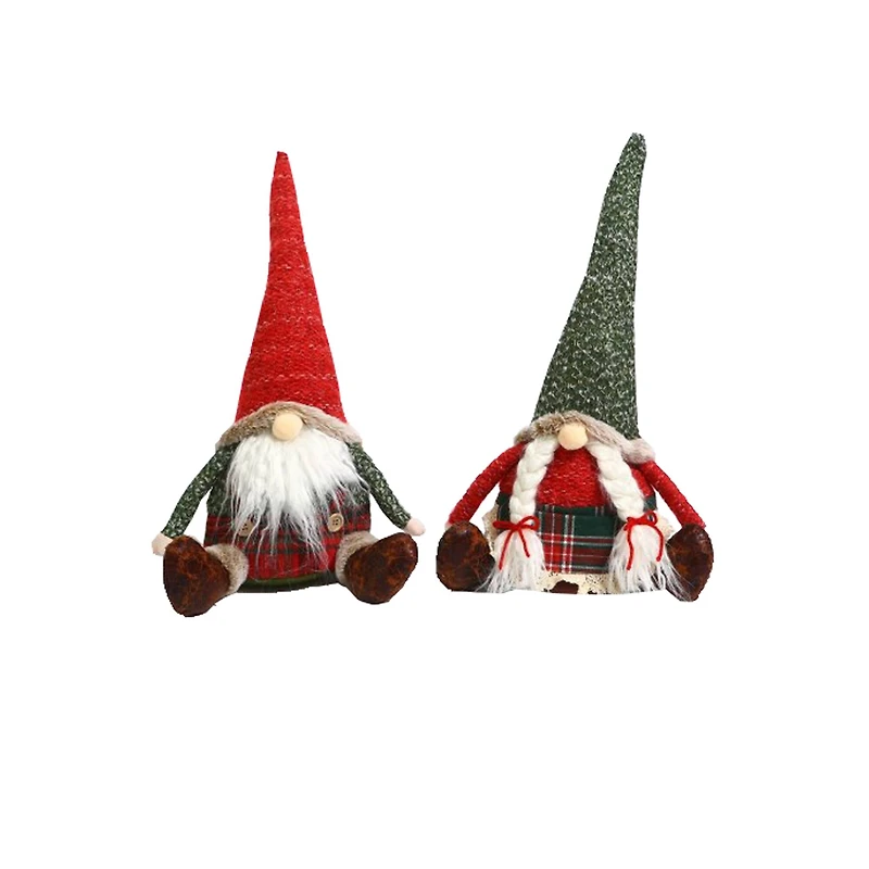Santa's Workshop 9" Country Gnomes Set