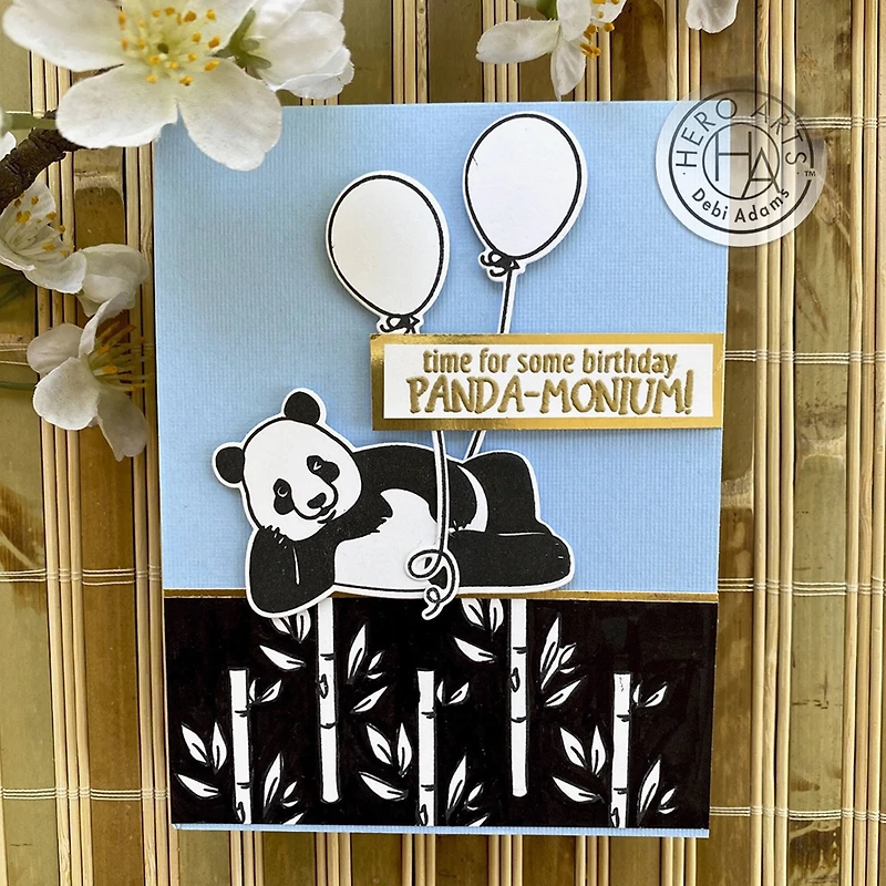 Hero Arts® Frame Cuts® Birthday Panda Die Set