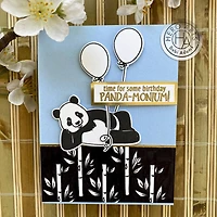 Hero Arts® Frame Cuts® Birthday Panda Die Set