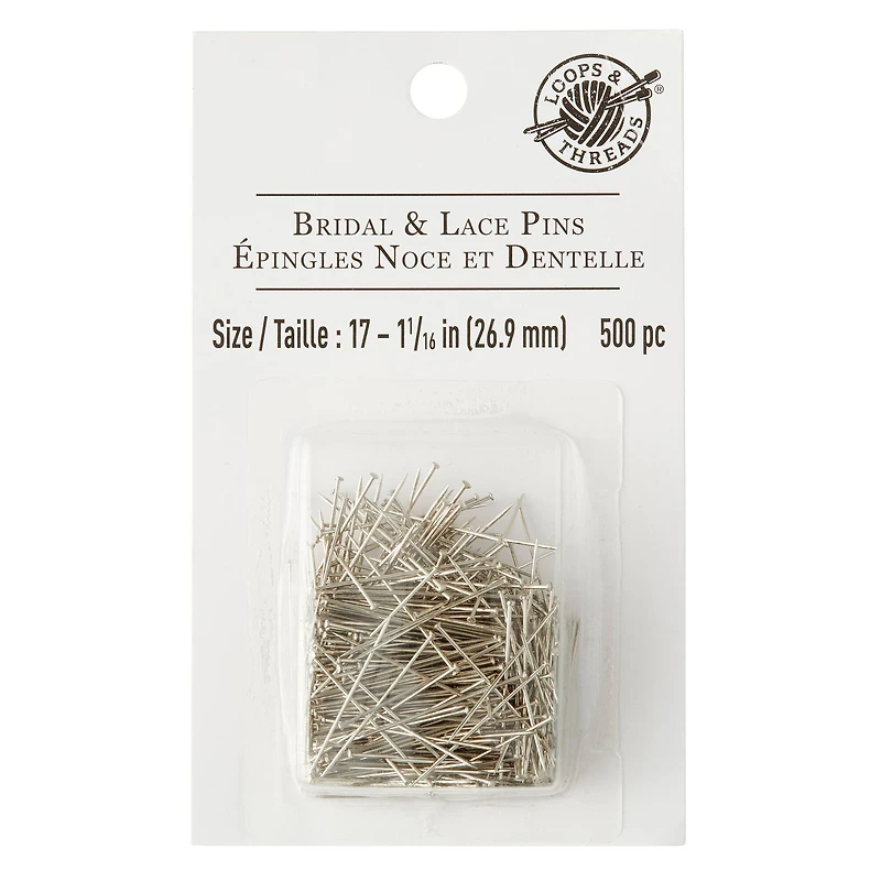 Loops & Threads™ Bridal & Lace Pins