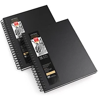 Arteza® 9" x 12" Hard Cover Sketch Books, 2ct.