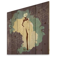 Designart - African American Woman In Gorgeous Wedding Dress