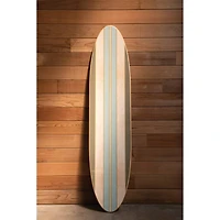 Hello Honey® 5.5ft. Stripes Lacquered Wood Surfboard Wall Décor