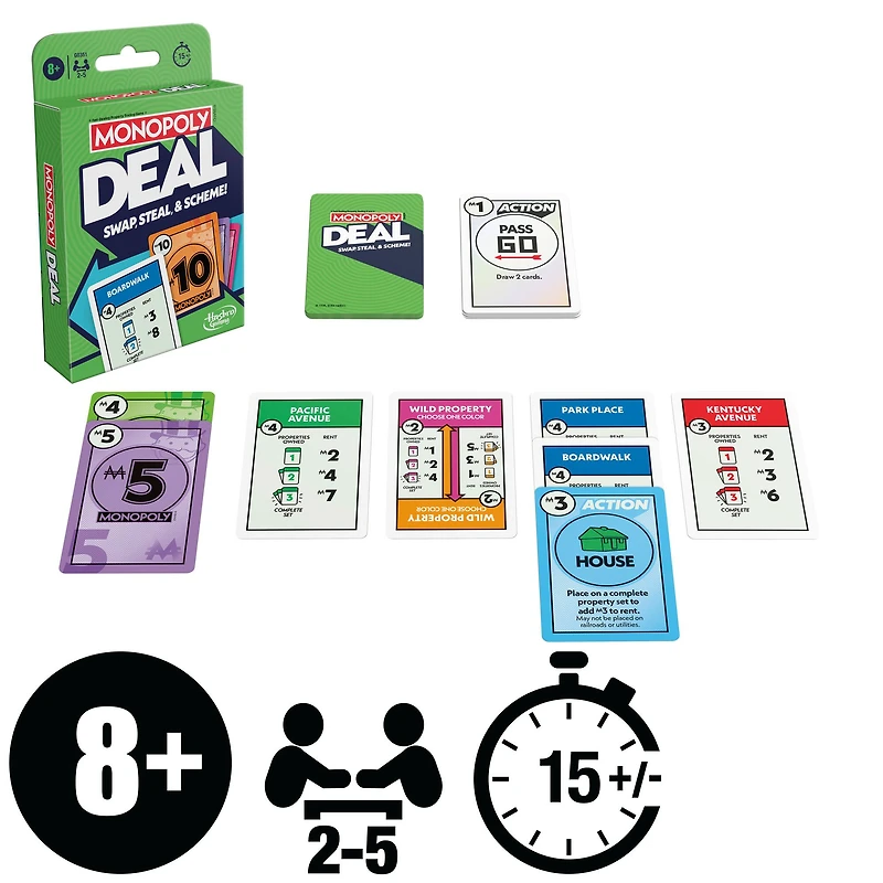 Monopoly® Deal Card Game