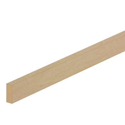 Houseworks® 1/8" x 3/8" x 24" Basswood Wood Strips, 10ct.