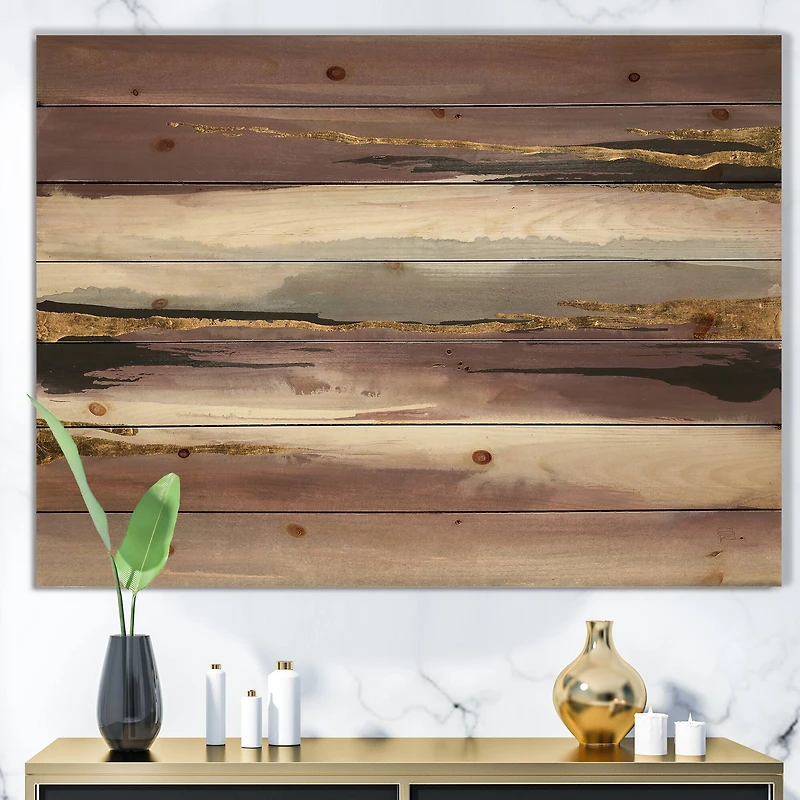 Designart - Purple Glam Storm I