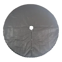 4ft. Black Christmas Tree Skirt by Ashland®