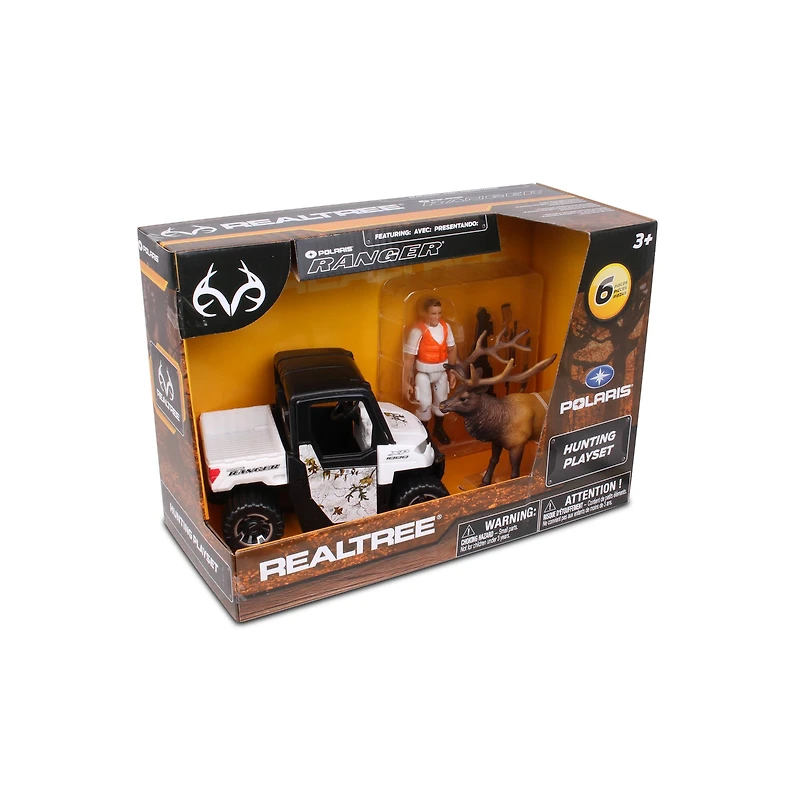 Assorted NKOK RealTree® POLARIS® Ranger® 1:18 Scale 6-Piece Elk Hunting Playset, 1pc.