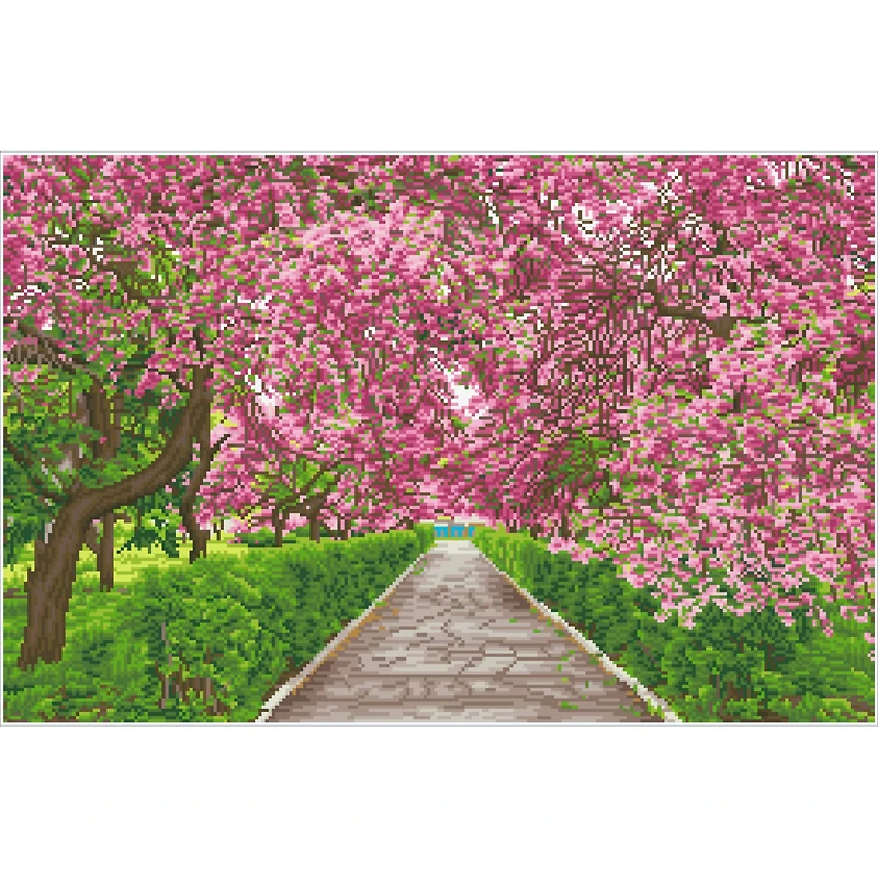 Diamond Dotz® Intermediate Springtime Meander Diamond Painting Kit