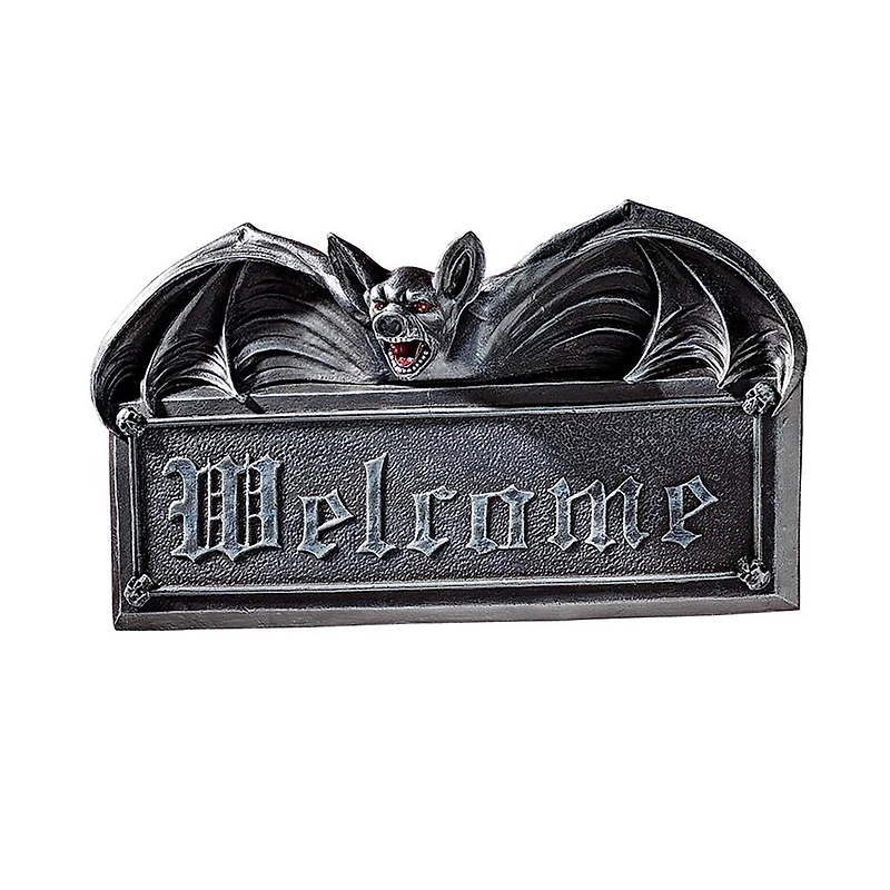 Design Toscano 10.5" Vampire Bat Welcome Wall Sculpture