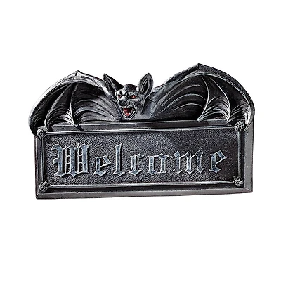 Design Toscano 10.5" Vampire Bat Welcome Wall Sculpture