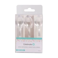 Clear Mini Spoons, 24ct. by Celebrate It™